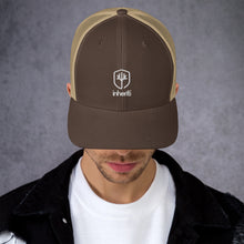 Load image into Gallery viewer, Trucker Cap Dark - Inheriti® Brandmark