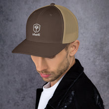 Load image into Gallery viewer, Trucker Cap Dark - Inheriti® Brandmark