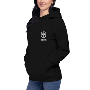 Unisex Hoodie Dark - Inheriti® Brandmark