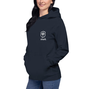 Unisex Hoodie Dark - Inheriti® Brandmark