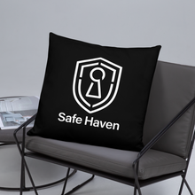 Load image into Gallery viewer, Basic Pillow Dark - Safe Haven Brandmark