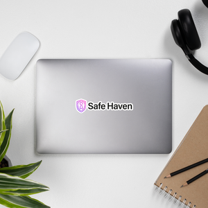 Safe Haven Logo Sticker