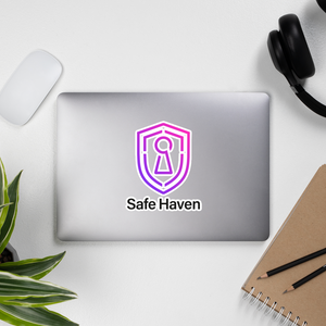 Safe Haven Brandmark Sticker