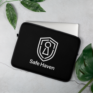Laptop Sleeve Dark - Safe Haven Brandmark
