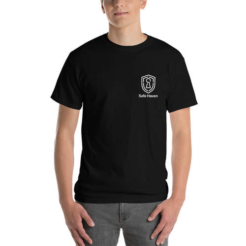 Short Sleeve T-Shirt Dark - Safe Haven Brandmark