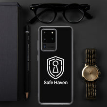 Load image into Gallery viewer, Samsung Case Dark - Safe Haven Brandmark