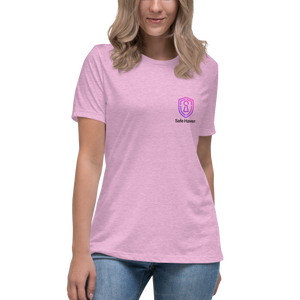 Women's Relaxed T-Shirt Light - Safe Haven Brandmark
