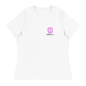 Women's Relaxed T-Shirt Light - SafeSwap Brandmark